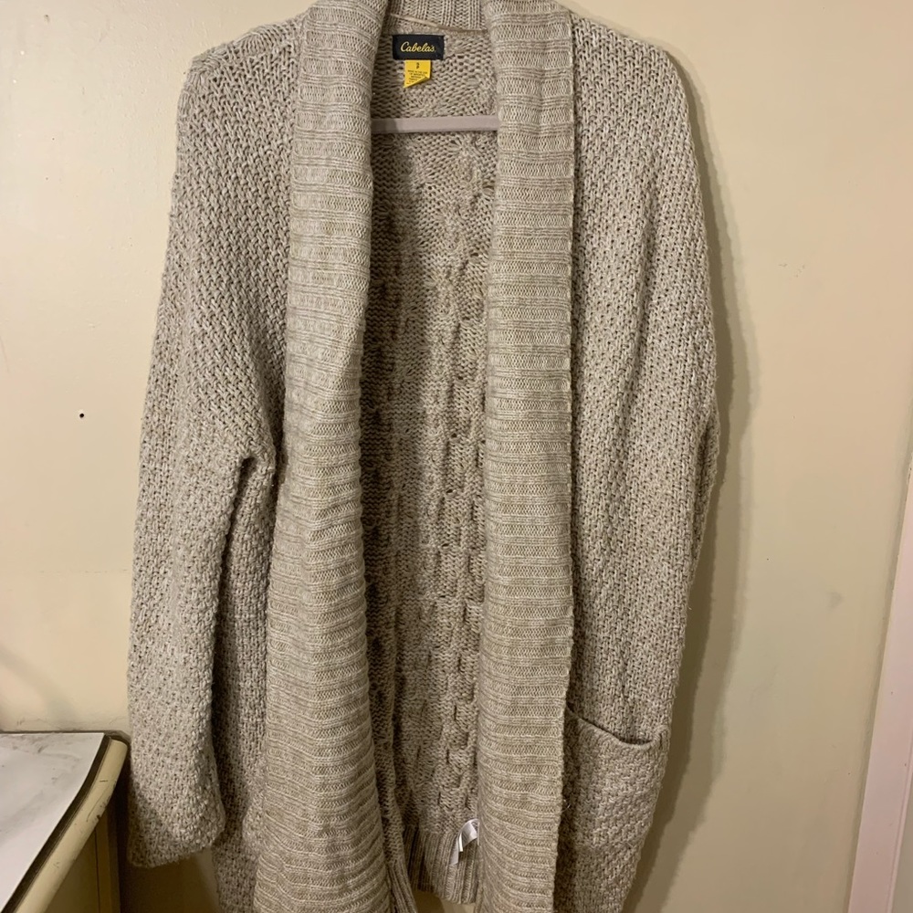 Cabelas oversized knit cardigan - Picture 4 of 5